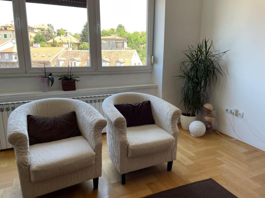 זאגרב Spacious 3Br/2Bt Apartment With A/C In City Center מראה חיצוני תמונה